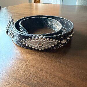 Vintage (Circa 2000) B-Low The Belt leather and studded belt